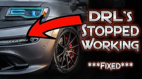 Daytime Running Lights Stopped Working