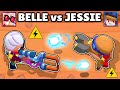 ⚡ BELLE vs JESIIE ⚡ | 1vs1 | NUEVA BRAWLER | BRAWL STARS