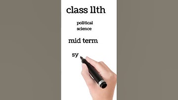 mid term class 11th Political science syllabus 2025-26 CBSE guidelines #exam #statelevel