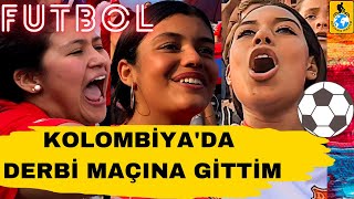 Latin Amerika'nın fanatik kadın taraftarları: Kolombiya derbisine gittim