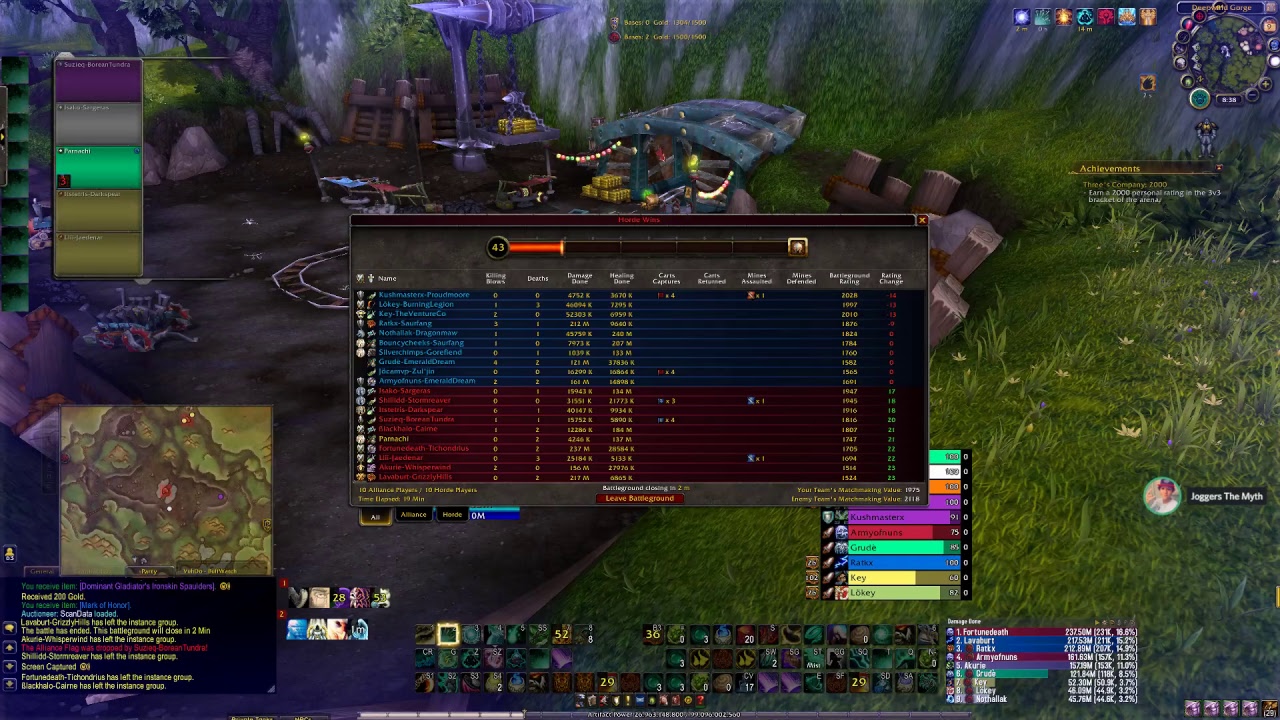High XP RBGs as a DH Tank with Pendex (twitch.tv/pendoxtv) and Lucidious - WoW 7.3.2 PvP