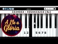 🎹✨ A Ele a Glória – MELHOR Tutorial de Teclado para Iniciantes
