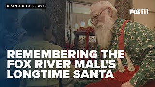 Classic video: Fox River Mall's beloved longtime Santa