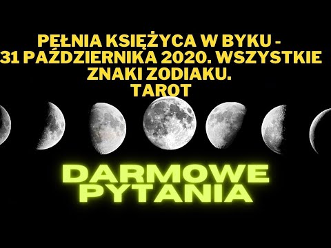 Wideo: Pełnia księżyca w październiku 2020 r