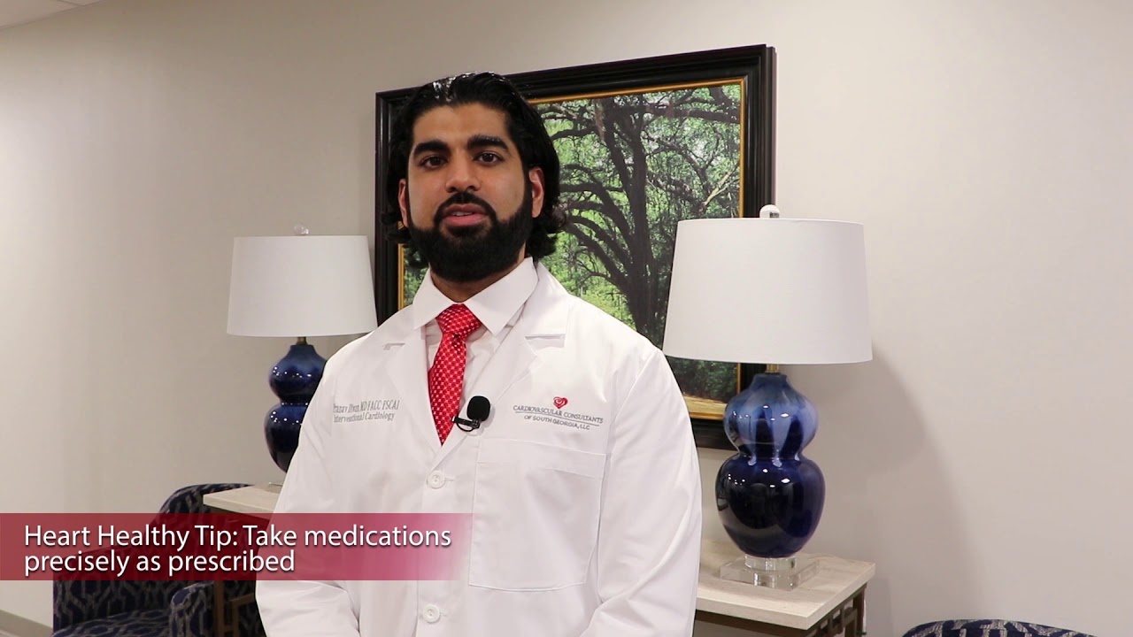 Heart Healthy Tip #4: Take medications precisely as prescribed