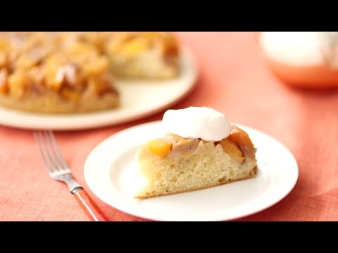 How to Make a Nectarine Upside-Down Cake