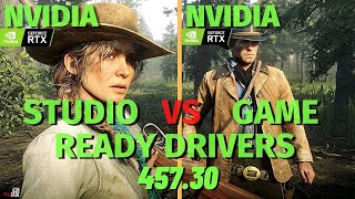 Nvidia Drivers Studio Vs Game Ready Test In 7 Games