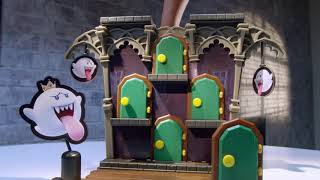 Nintendo Super Mario Deluxe Boo Mansion Playset Commercial Jakks Pacific