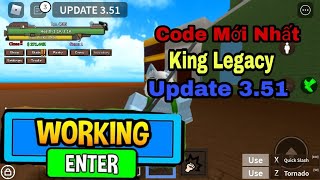 King Legacy - Tất Cả Các Code Mới Nhất King Legacy Update 3.51 | Roblox -  Youtube