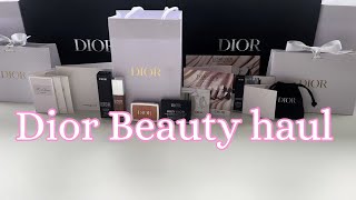 Dior masterclass+ Dior forever glows 2024 beauty haul