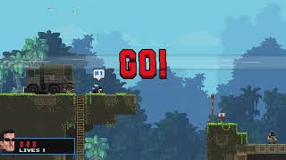 THE ONE - Broforce Mr. Anderbro gameplay