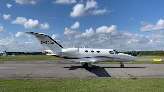 Cessna 510 Citation Mustang | G-SCCA | Business Jet - Taxiing | Blackbushe | 07/07/21