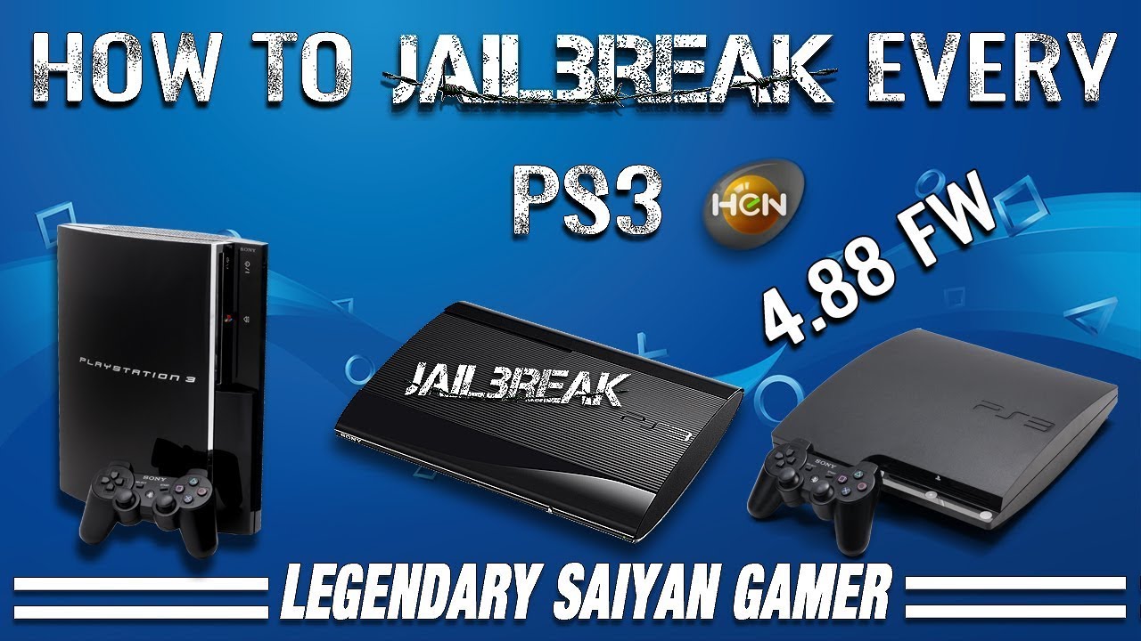 Jailbroken Ps3 HEN 4.88 Online Ready And Tested! Comes With All