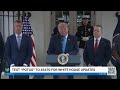 President Trump Makes an Announcement on Freedom Haulers