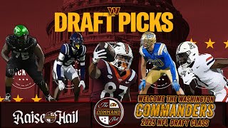 Celebrity Command Post LIVE! | Introducing the Washington Commanders 2025 Draft Class❗ Chef P Cooked AGAIN❗ Wealth