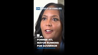 Former Atlanta mayor enters Georgia governor race
