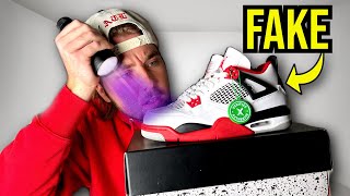 I Bought the Most Expensive FAKE Sneakers.. *SCARY*