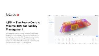 ioFM - minimal BIM Solution for Facility Management