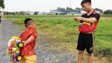 Trò Chơi Bé Pin Học Xếp Hình ❤ ChiChi ToysReview TV ❤ Đồ Chơi Trẻ Em Baby Doli Fun Song Bài Hát Vần