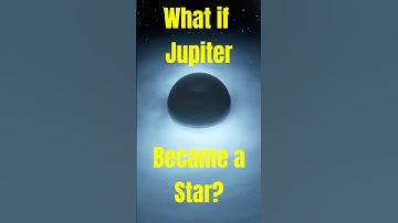 What if Jupiter Became a Star?🌟😮 #space #universe #astronomy