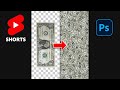 $1 Into a Pile of Money in Photoshop! #Shorts