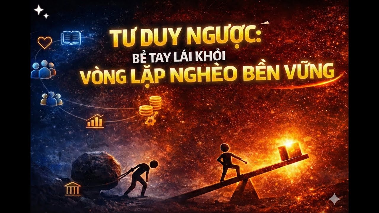 Tư Duy Ngược: Bẻ Tay Lái Khỏi Vòng Lặp Nghèo Bền Vững | Tư Duy Mới