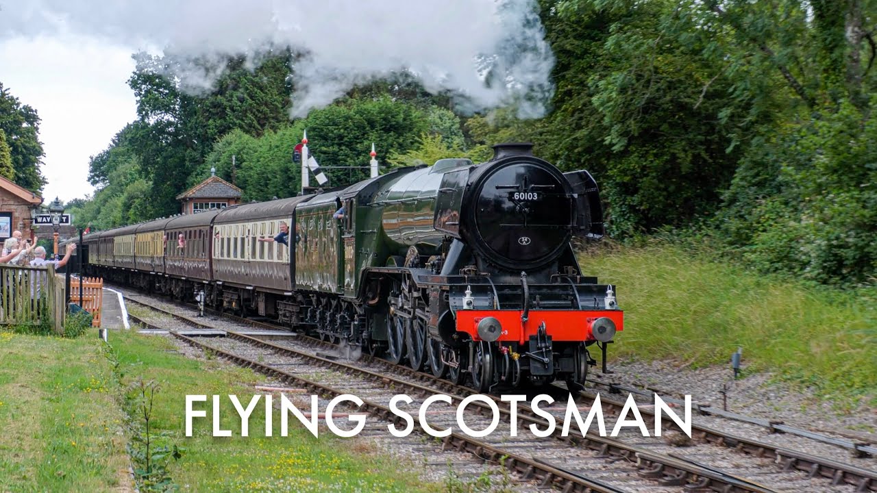 Flying Scotsman Steals the Show: The Most Famous Locomotive on the West Somerset Railway - 2025