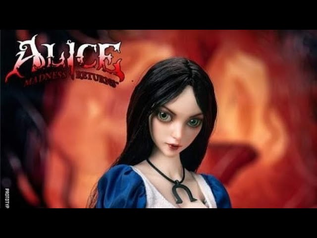 LongShan JinShu Alice Madness Returns 1/6 Scale Figure Unboxing & Review 