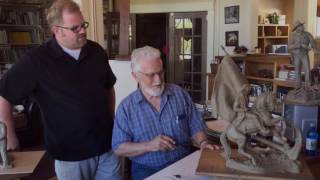 History in the making-Bronze artist David Manuel completes historic piece