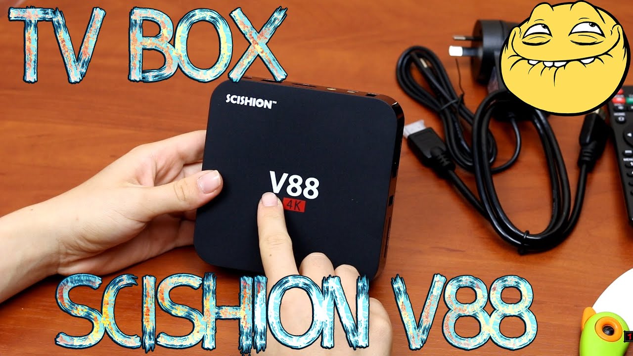 Посылка из Китая: Распаковка TV box Scishion V88 с сайта Gearbest.com