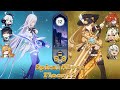 [5.8 Abyss] Skirk Freeze &amp; Navia/Mavuika Double Pyro Spiral Abyss floor 12 | Genshin Impact