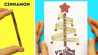 49 EASY DIY CHRISTMAS AND NEW YEAR CARDS