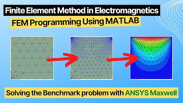 Solving the 2D benchmark problem with ANSYS Maxwell (Finite Element Method in Electromagnetics #28)