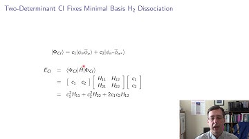 Non-Dynamical (Static) Electron Correlation: Bond Breaking in Quantum Chemistry