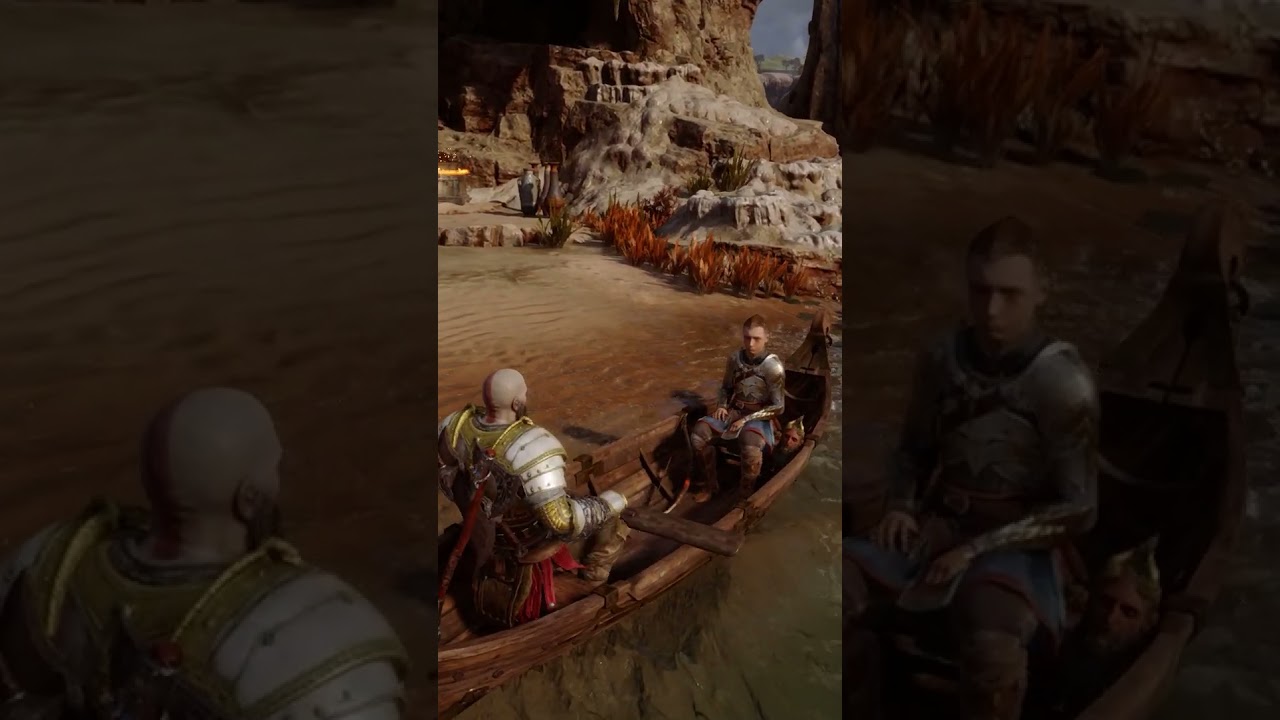 Atreus Mimicking Kratos - God of War Ragnarok