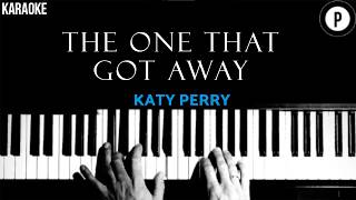 Katy Perry - The One That Got Away Karaoke Slowed Acoustic Piano Instrumental Cover Lyrics