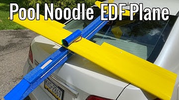 How to Make Rc Airplane Easy : Diy Pool Noodle EDF Rc Plane