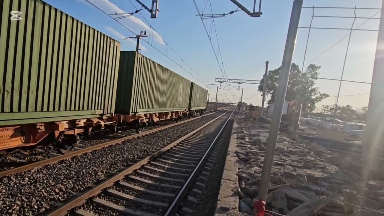 Treneando por la capital de Sevilla.