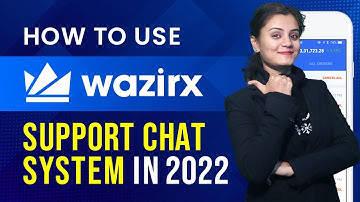 How To Use WazirX Support Chat In 2022 | A Complete Guide | WazirX Education | Explained In Hindi
