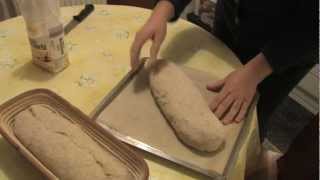 Roggen- Weizenmischbrot mit Hefe selber backen