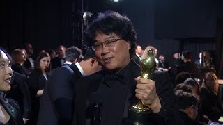Bong Joon Ho and Han Jin Won's Thank You Cam Speech: Original Screenplay