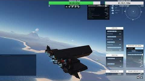 Dual Universe - SPC - Big Borker II - Flight Test