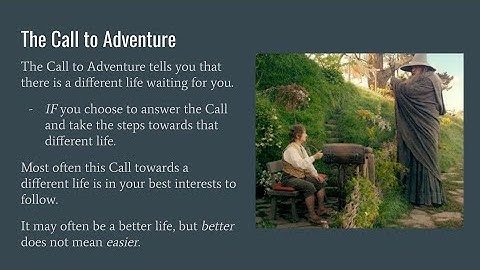 The Call to Adventure - Hero