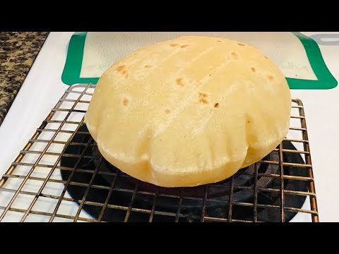 How to make ROTI CHAPATI on ELECTRIC STOVE TOP