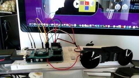 Xbee Processing +Servos and Arduino Xbeeshield AlienArea51