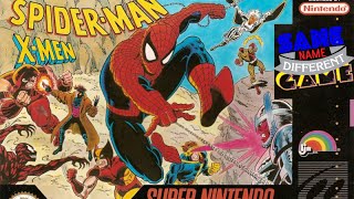 Famous Same Name, Different Game: Spider-Man and the X-Men in Arcade's Revenge (SNES vs. Genesis) Profile