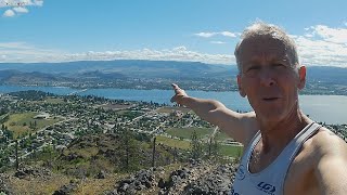 SUPER POWER HIKE to TOP of MOUNT BOUCHERIE MOUNTAIN, West Kelowna, BC, Canada