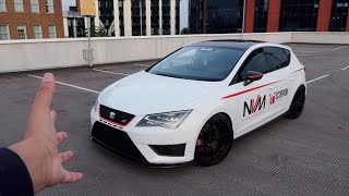 This SAVAGE Seat Leon Cupra HAS 420BHP and Spits FLAMES!