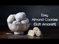 Italian almond cookies (amaretti) - 3 ways