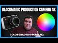 Color Grading Blackmagic Production 4K : Saving a ProRes File